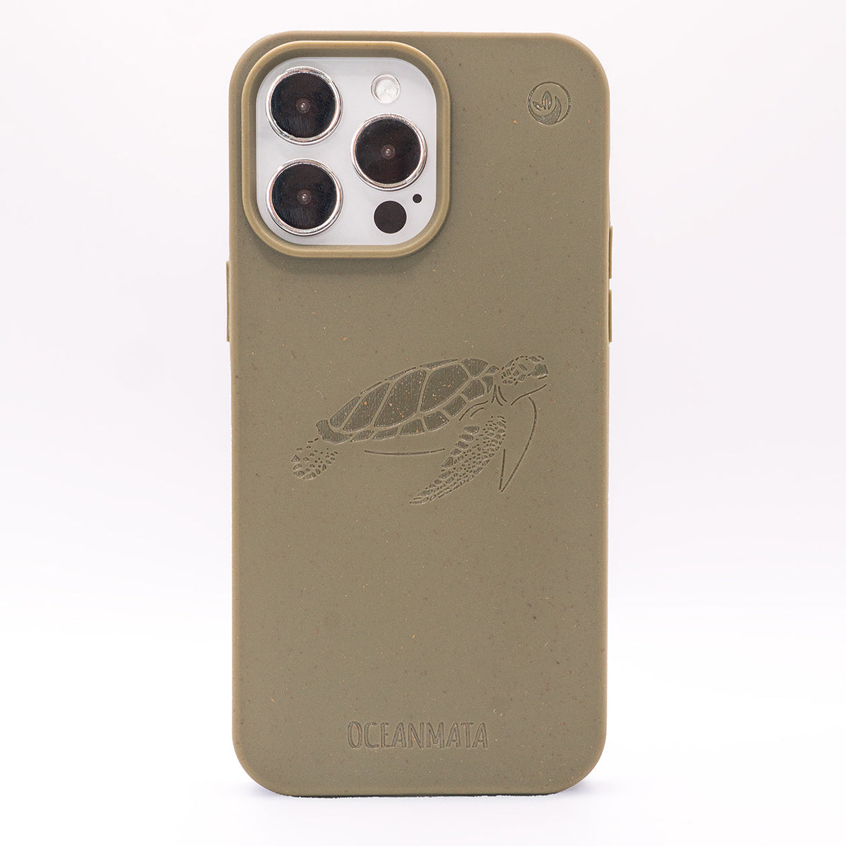 iPhone 16 Hülle - grün - "TURTLE" - nachhaltig