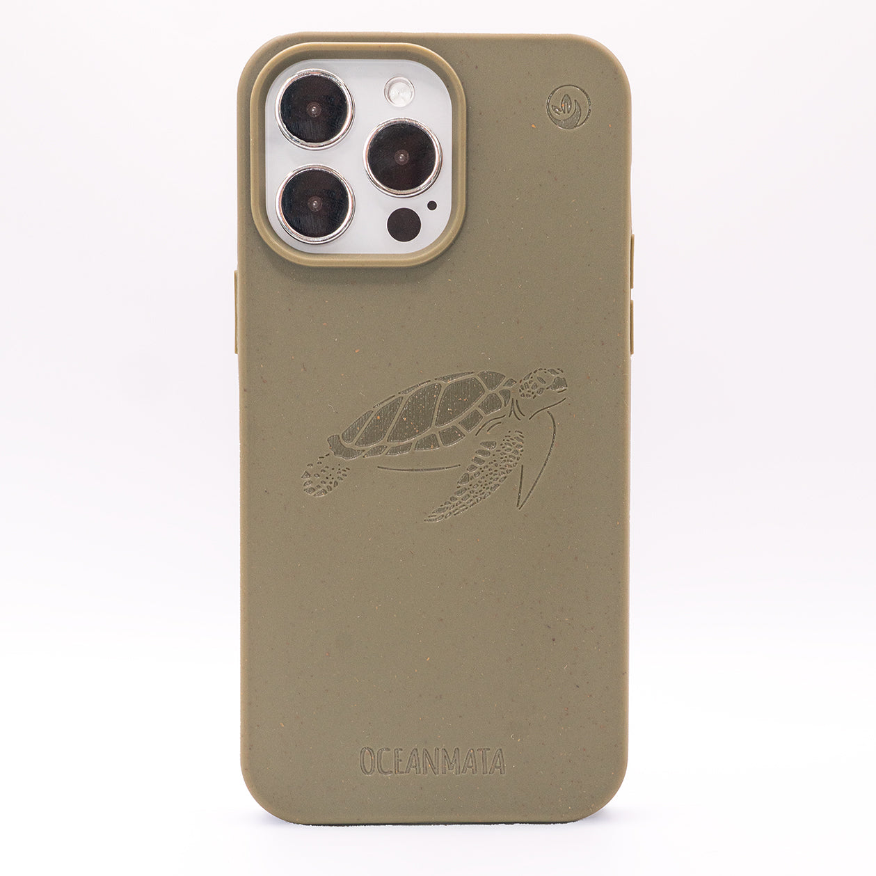 iPhone 13 Hülle - grün - "TURTLE" - nachhaltig