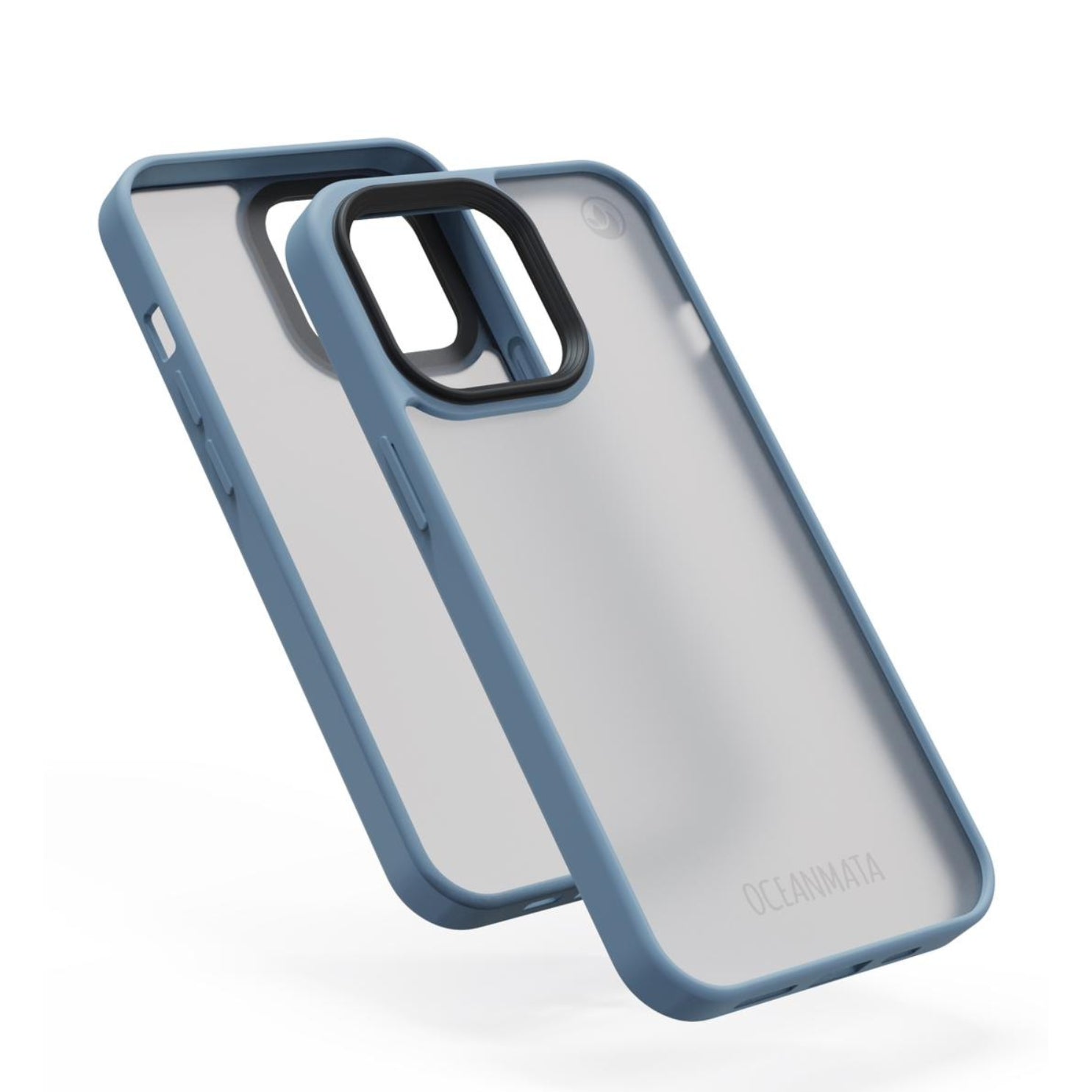 Samsung S24 Ultra case - transparent ocean blue - sustainable