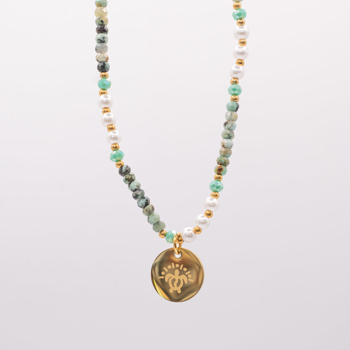 Halskette “Turtle Stone”