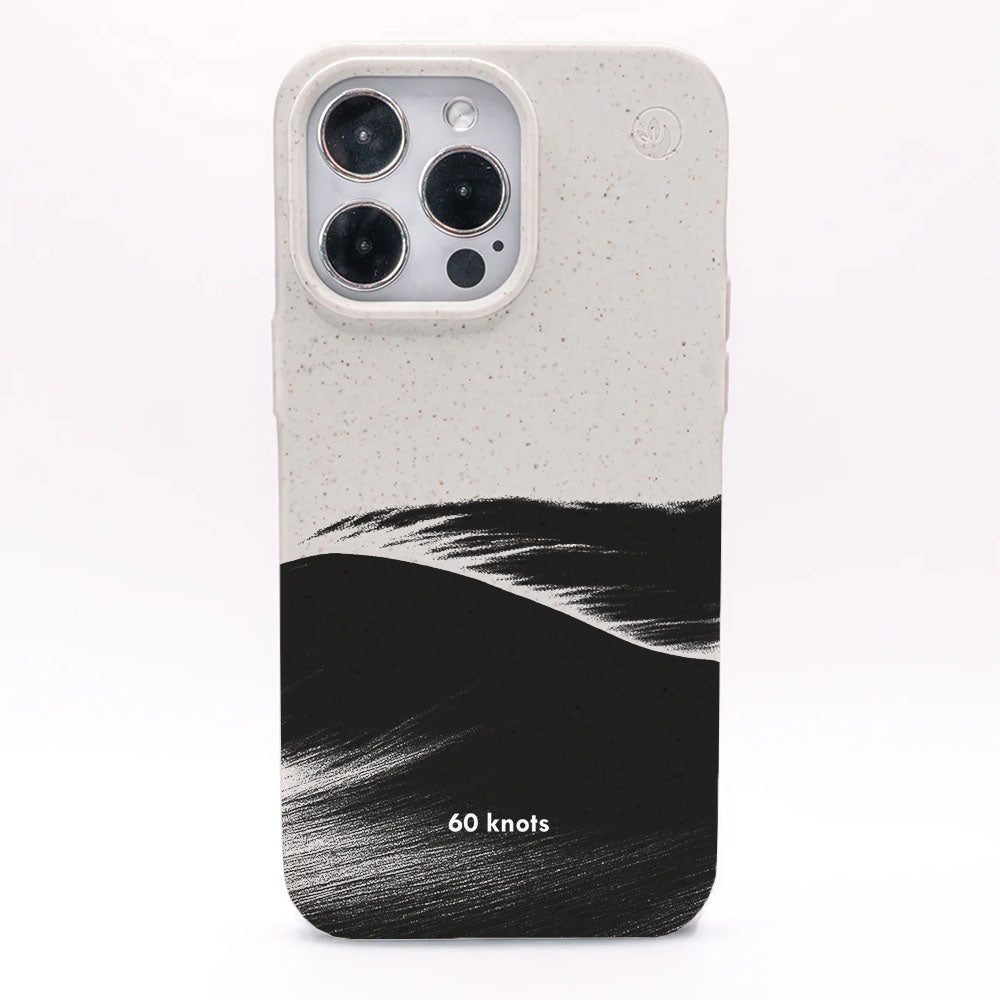 iPhone 11 Hülle - Düne weiß - "60knots" - nachhaltig