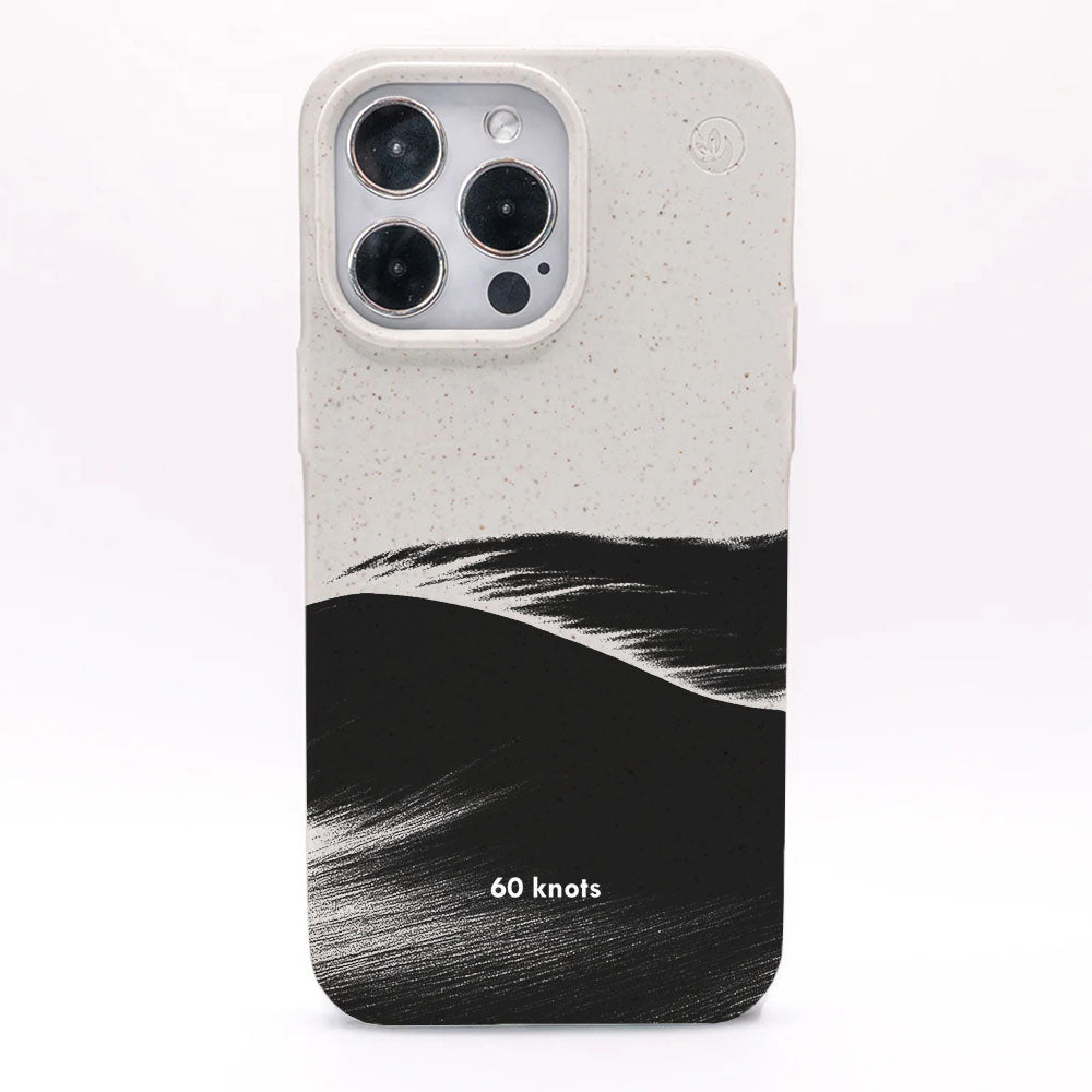 iPhone 13 pro max Hülle - Düne weiß - "60knots" - nachhaltig