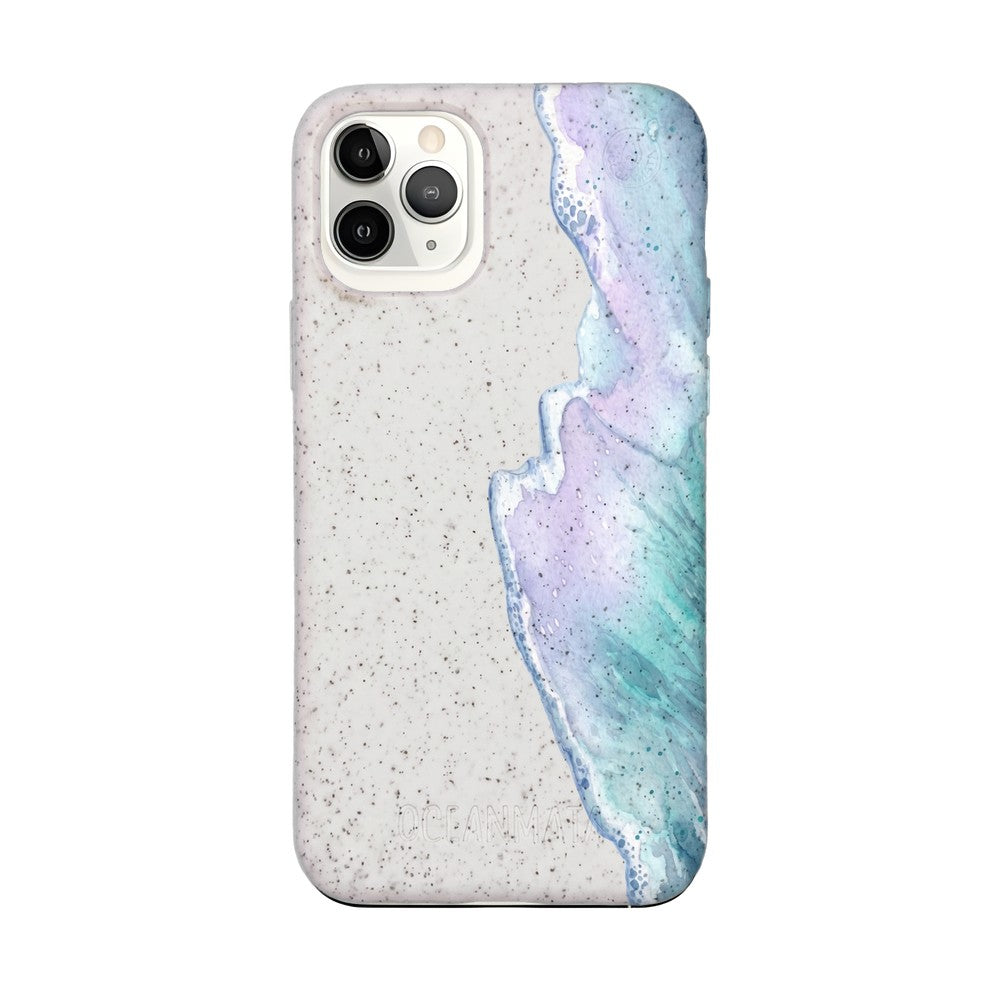 Biologisch abbaubare Handyhülle iPhone 11 pro Bluehour — kompostierbar — Vorderseite