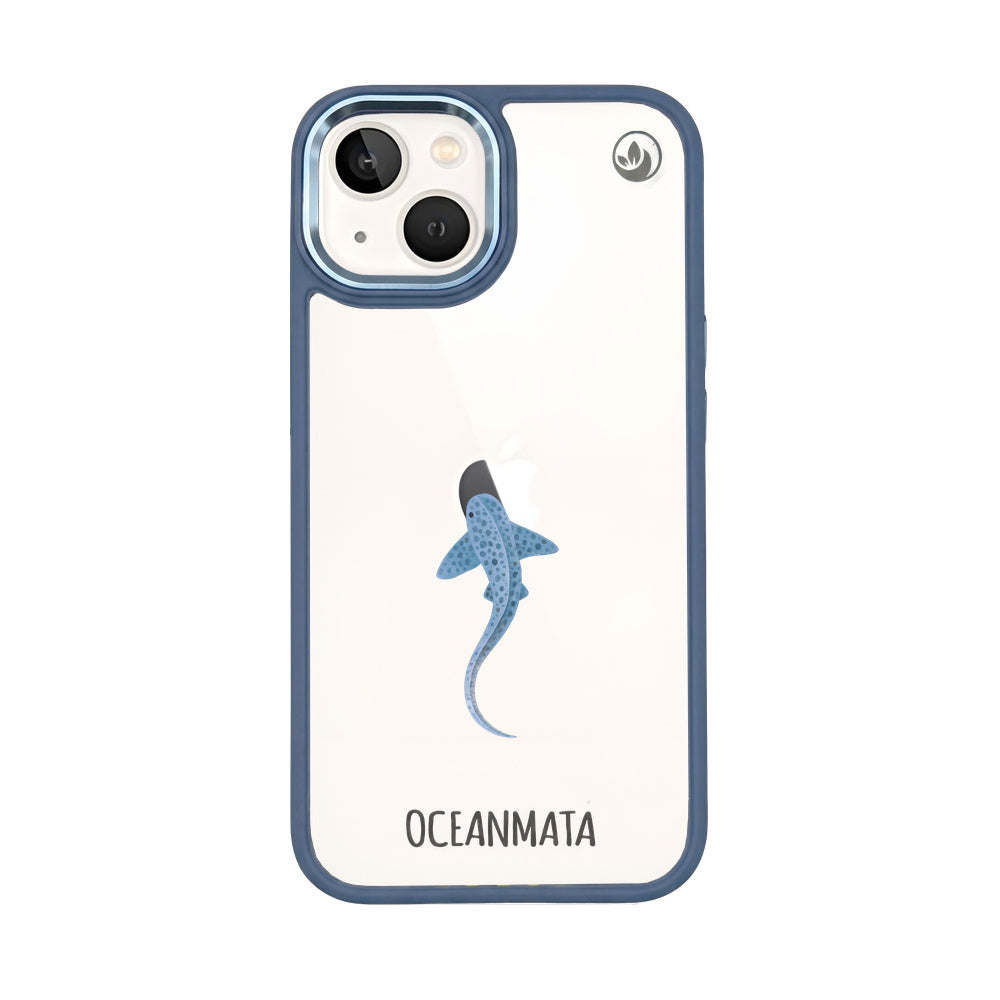 iPhone 13 Case - Blue Spotted Maskray - "BlueLeopard" - sustainable
