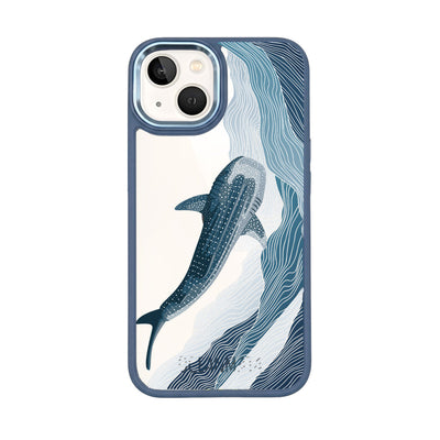 iPhone 13 Hülle - Walhai blau - "DeepWater" - nachhaltig