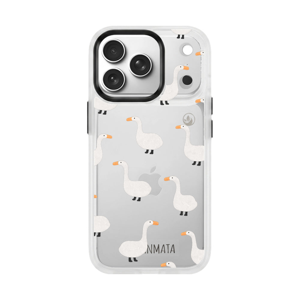 Samsung S26+ Hülle - gans blau - "Goose Fella" - nachhaltig