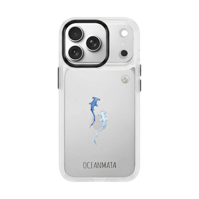 iPhone 18 Pro Max / 17 Pro Max Hülle - hai blau - "Hammerhead" - nachhaltig