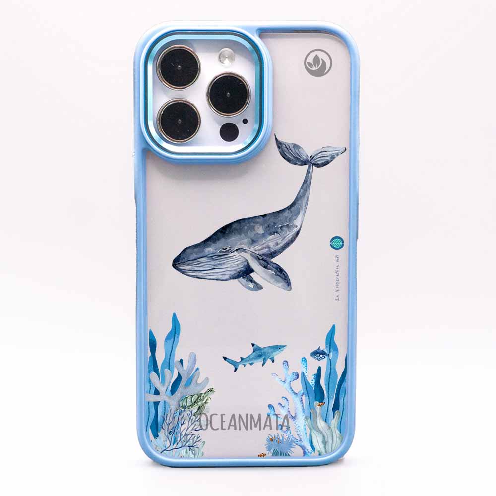 iPhone 12 pro / iPhone 12 Hülle - Meer blau - "Ocean" - nachhaltig