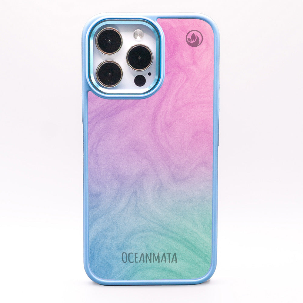 iPhone 14 pro max Hülle - "Colored Marble" - nachhaltig