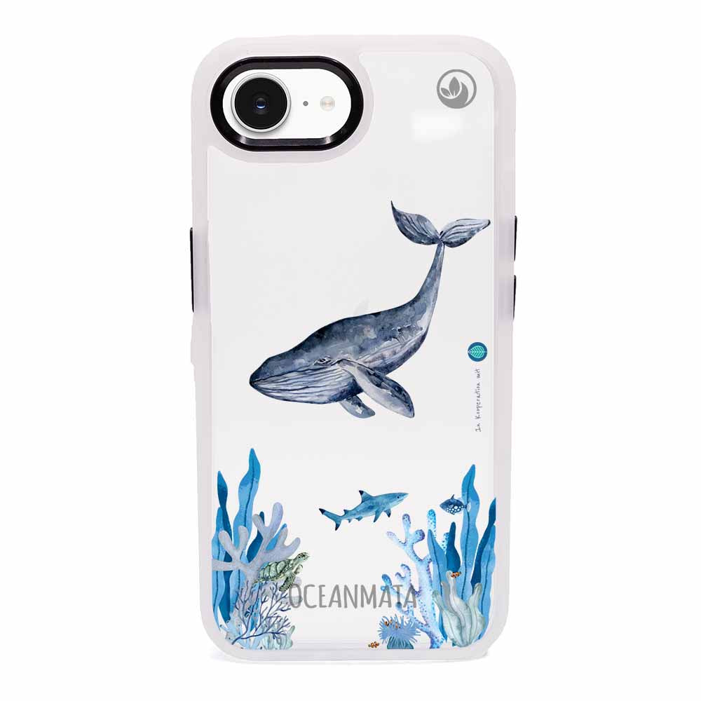 iPhone 16e Hülle - Meer blau - "Ocean" - nachhaltig