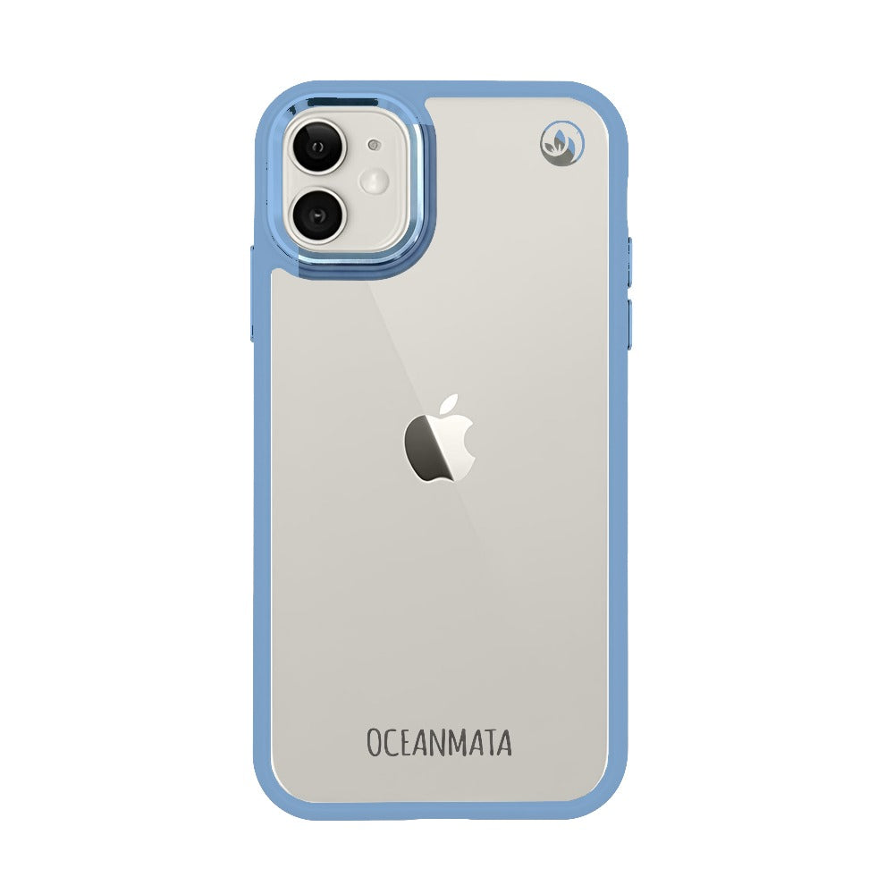 iPhone 11 Hülle - durchsichtig ozeanblau - nachhaltig