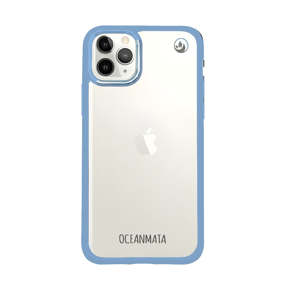 iPhone 11 pro Hülle - durchsichtig ozeanblau - nachhaltig