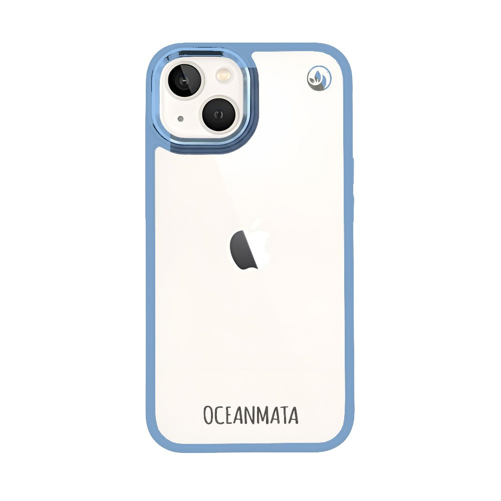 iPhone 13 Hülle - durchsichtig ozeanblau - nachhaltig
