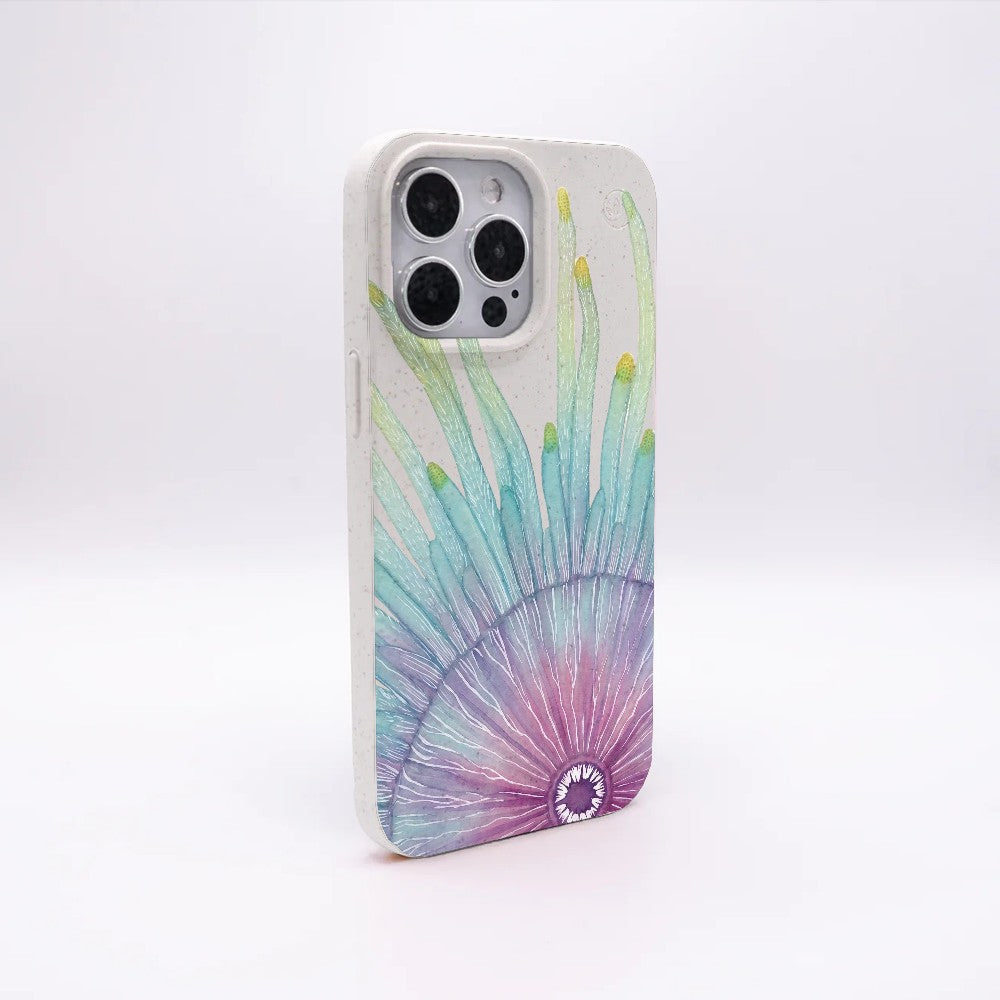 iPhone 12 mini Hülle - weiß - "jellybutton" - nachhaltig