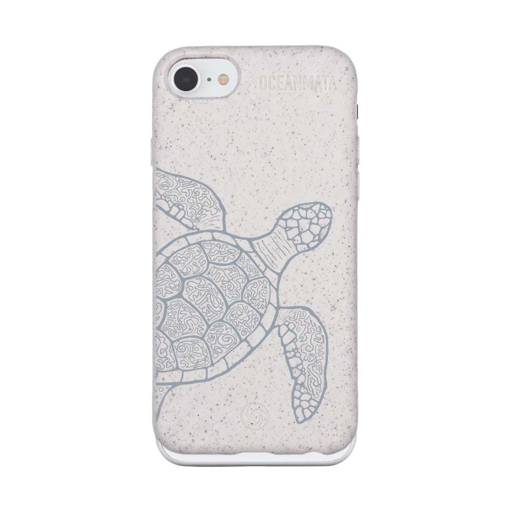 iPhone SE/7/8 Case - Colorful Turtle - "Kura-Kura" - Sustainable