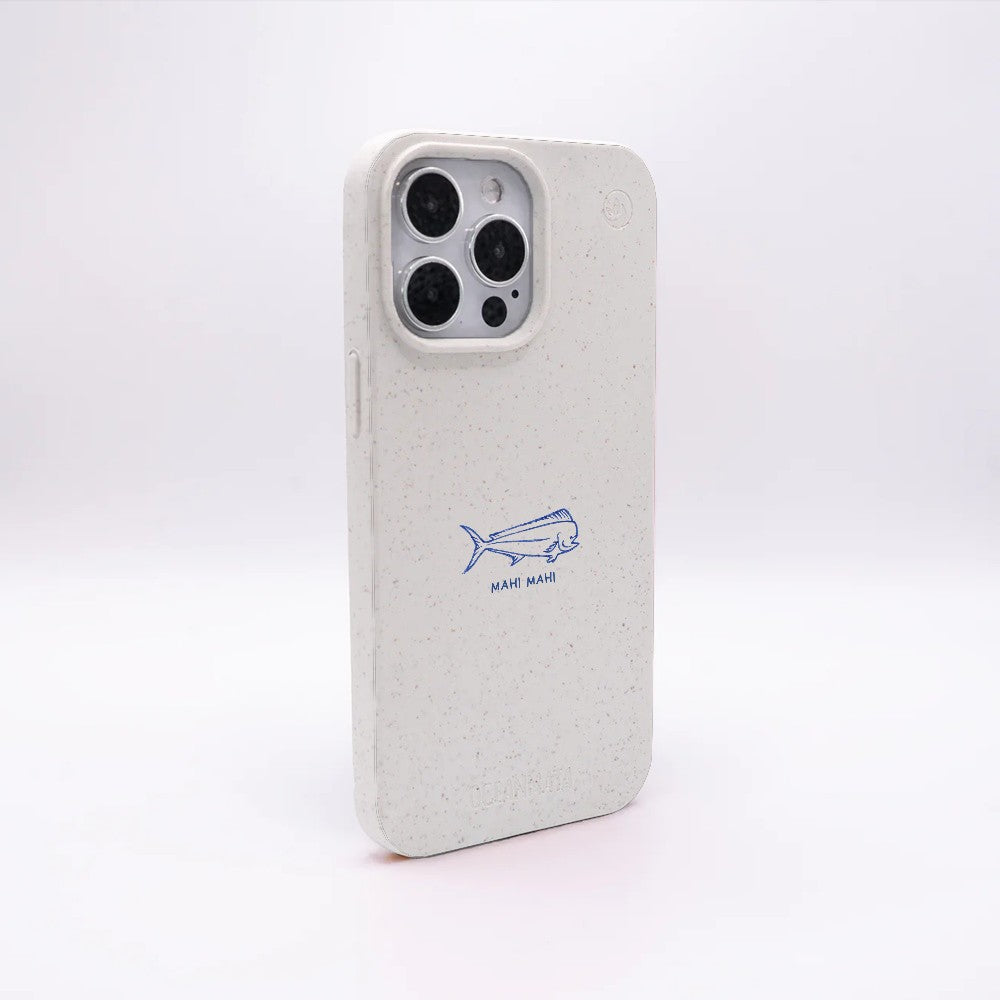 iPhone 12 mini Hülle - Fisch weiß - "MahiMahi" - nachhaltig