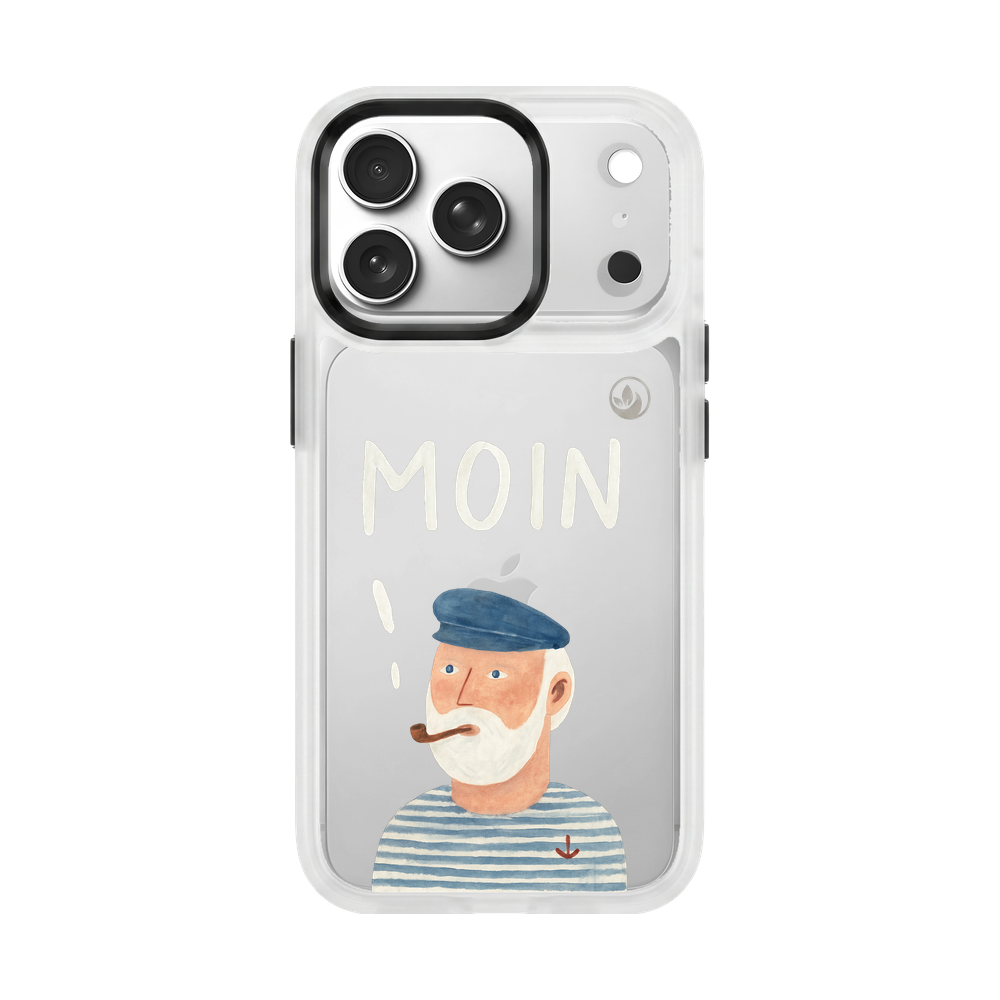 Samsung S26 Hülle - Moin blau - "Ostfriese" - nachhaltig