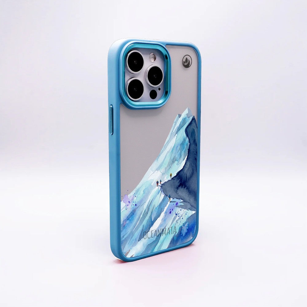 Samsung S26 Hülle - Wanderung blau - "mountainblue" - nachhaltig