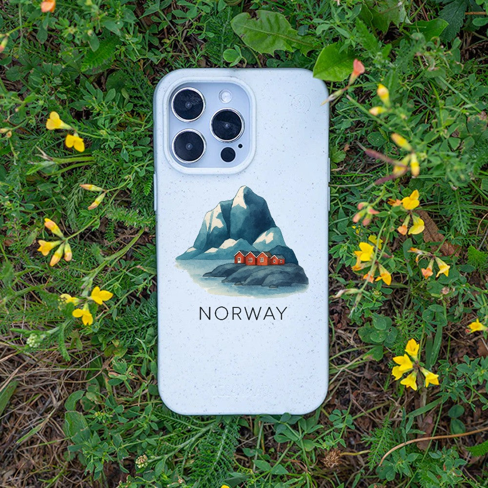 Biologisch abbaubare Handyhülle iPhone 13 pro max Norway — kompostierbar — Bonus