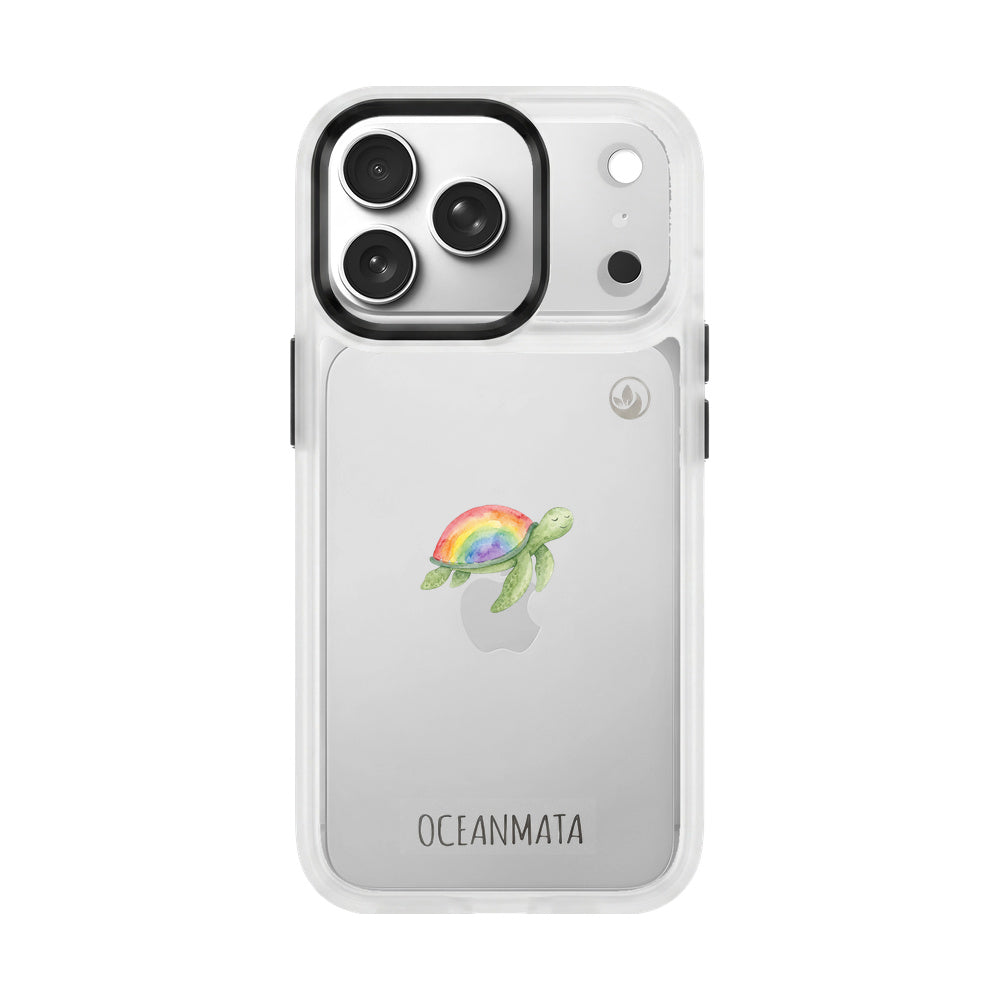 Samsung S26+ Hülle - Schildkröte blau - "Queertle" - nachhaltig