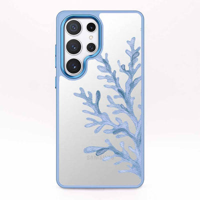 Samsung S25 Hülle - Coral blau - "CoralBlue" - nachhaltig