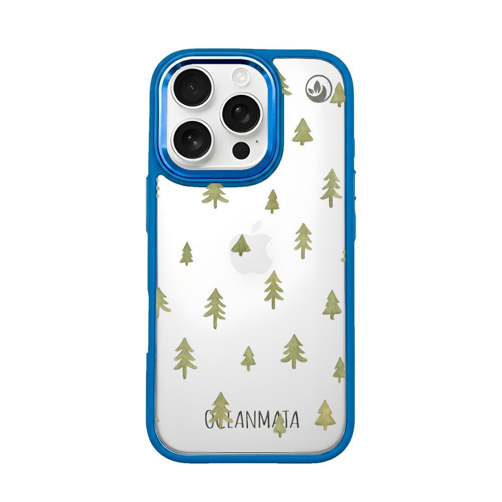 iPhone 16 Pro Case - Winter White - "Winter Forest" - Sustainable