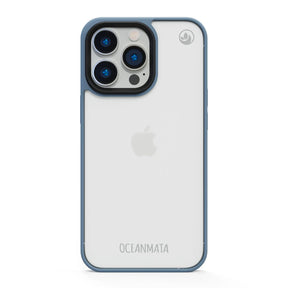 iPhone 17 Hülle - durchsichtig ozeanblau - nachhaltig