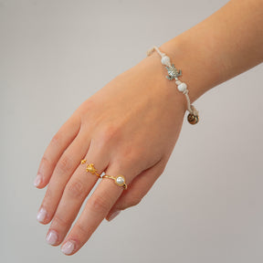 Armband weiß "TURTLE"