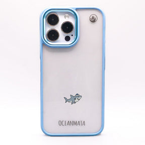 iPhone 17 Air Hülle - Hai blau - "Captain Shark" - nachhaltig