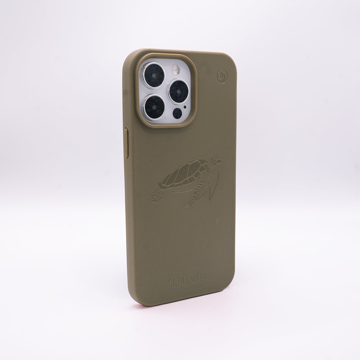 iPhone 18 Pro Max / 17 Pro Max Hülle - grün - "TURTLE" - nachhaltig – Ansicht 3
