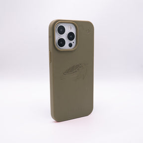 iPhone 15 pro Hülle - grün - "TURTLE" - nachhaltig – Ansicht 3