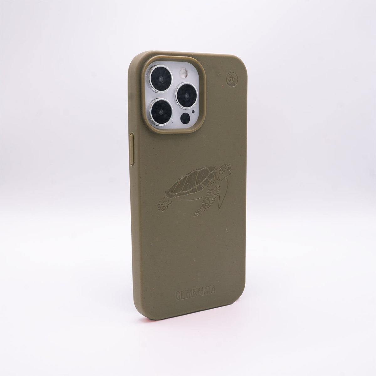 iPhone 16 pro Hülle - grün - "TURTLE" - nachhaltig