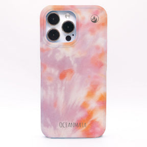 iPhone 12 pro / iPhone 12 hoesje - koraaloranje - "Coralful" - duurzaam