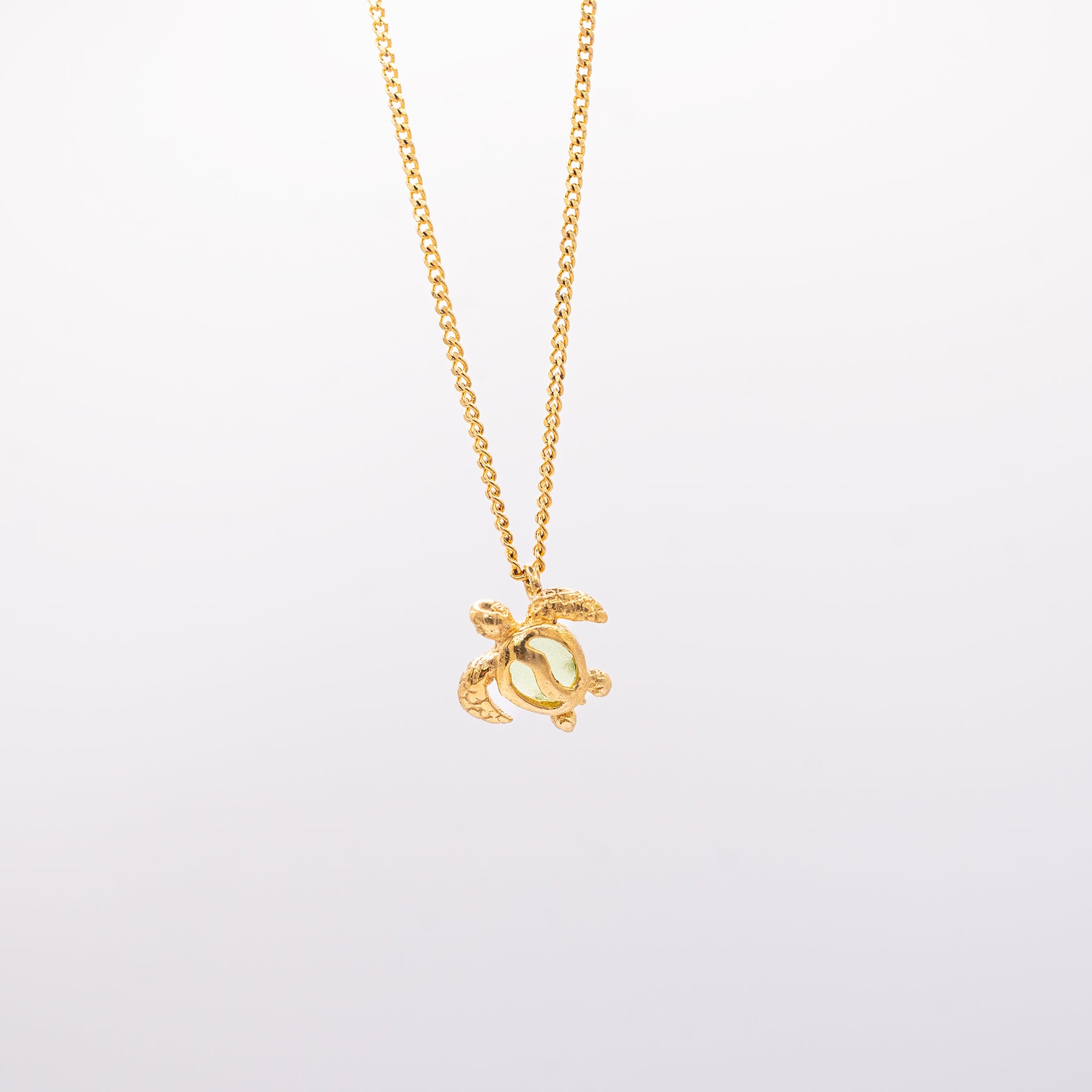 Halskette "GREEN TURTLE"