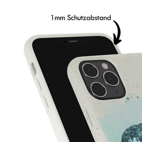 iPhone SE/7/8 Hülle - Schildkröte grün - "Baby Turtle" - nachhaltig
