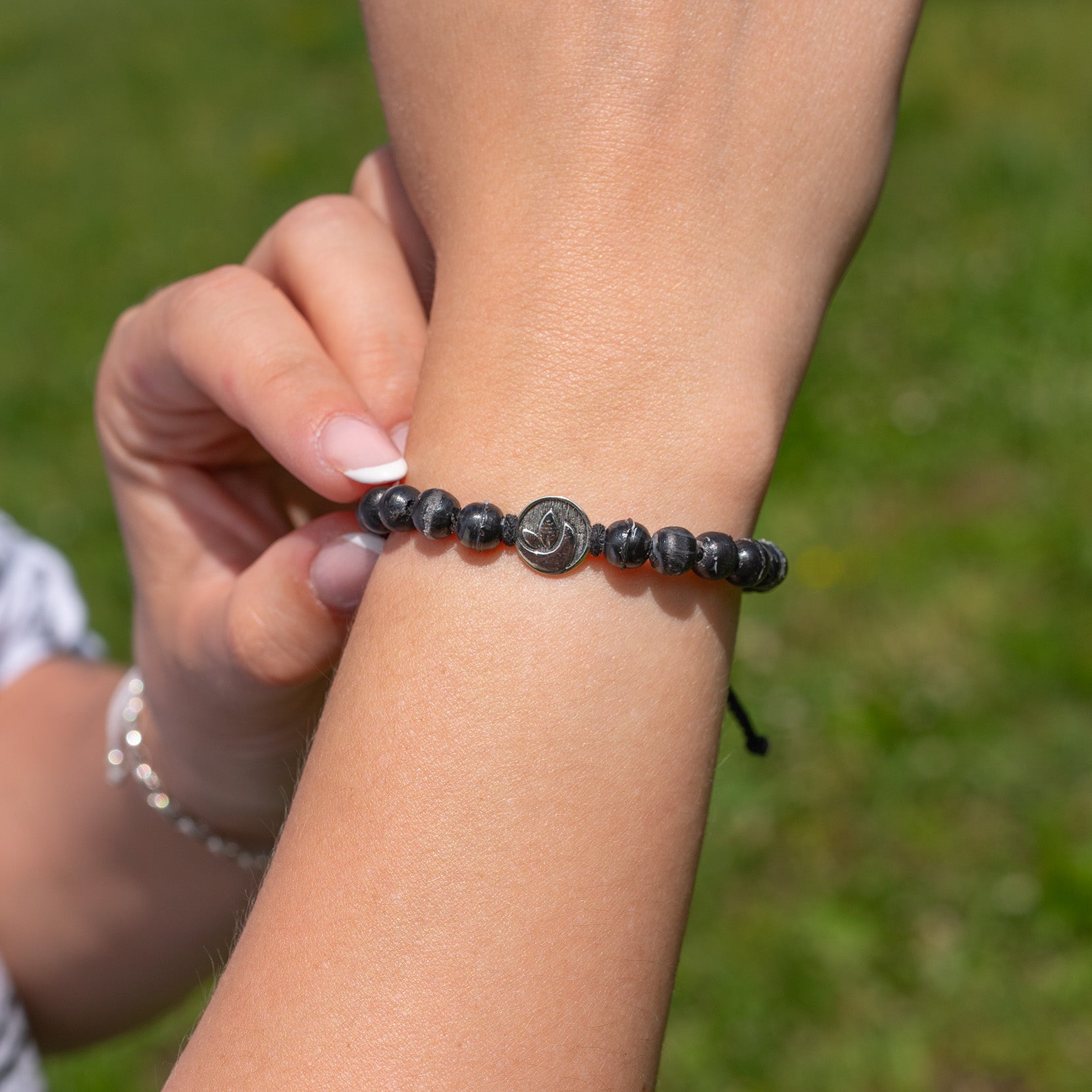 Armband schwarz "OCEAN PLASTIC"