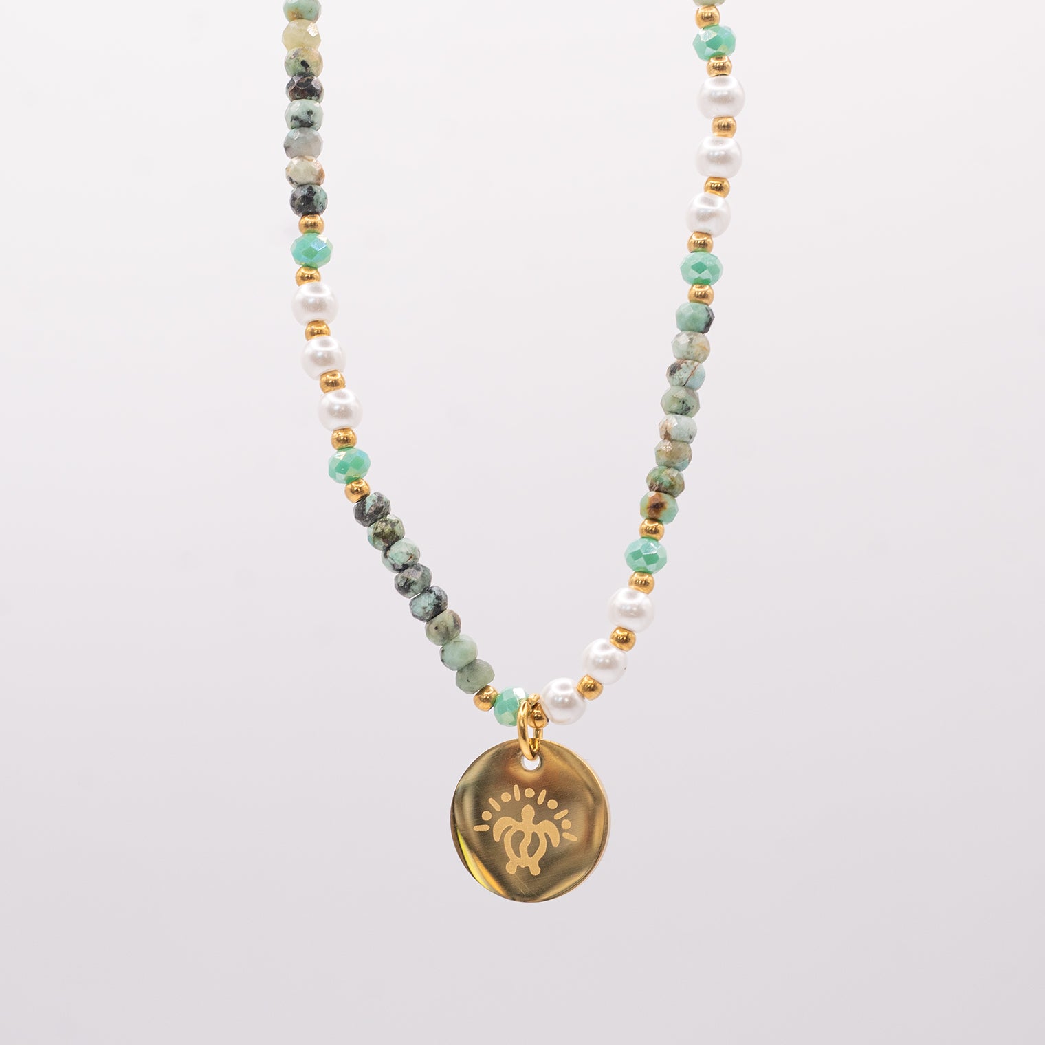 Halskette “Turtle Stone”