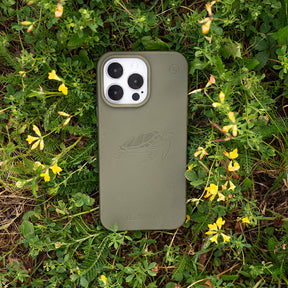 iPhone 18 Pro Max / 17 Pro Max Hülle - grün - "TURTLE" - nachhaltig – Ansicht 4