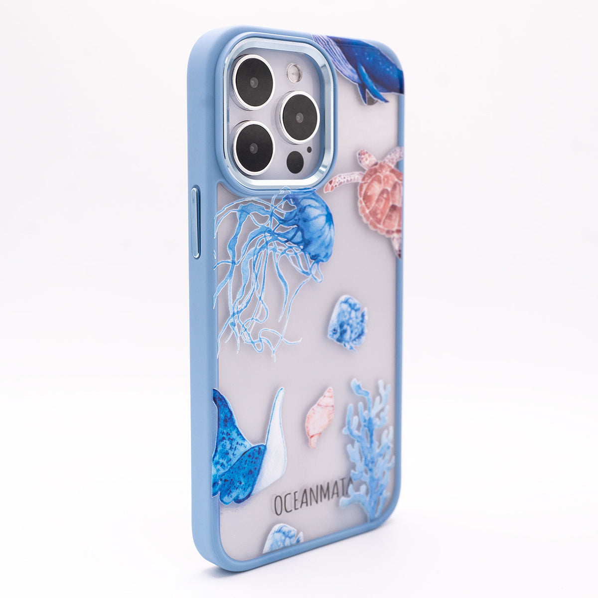 iPhone 13 Hülle - Schildkröte bunt - "Turtle & Friends" - nachhaltig