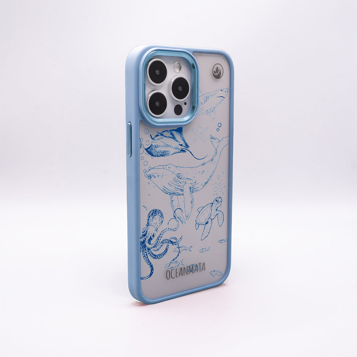 iPhone 12 pro max Hülle - Wal blau - "WhaleLife" - nachhaltig