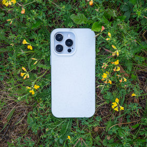 iPhone 15 pro Hülle - weiß - nachhaltig