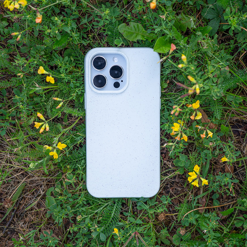 iPhone 15 pro Hülle - weiß - nachhaltig