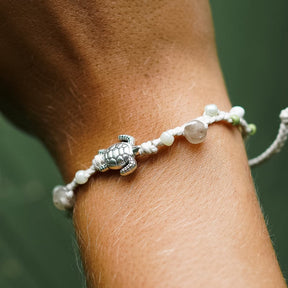 Armband weiß "TURTLE"