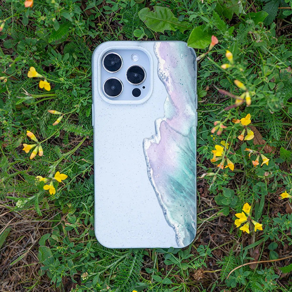 Biologisch abbaubare Handyhülle iPhone 18 Pro / 17 Pro Bluehour — kompostierbar — Bonus