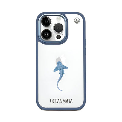 iPhone 14 pro max Hülle - Leopardenhai blau - "BlueLeopard" - nachhaltig