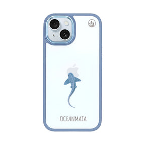 iPhone 15 Case - Blue Leopard Shark - "BlueLeopard" - sustainable
