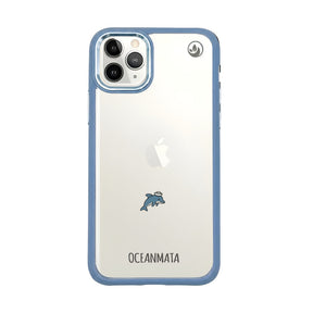 iPhone 11 Pro Case - Dolphin Blue - "Captain Dolphin" - sustainable