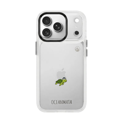 iPhone 18 Pro / 17 Pro Hülle - Schildkröte - "Captain Turtle" - nachhaltig