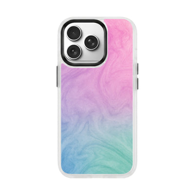 iPhone 18 Pro / 17 Pro Hülle - "Colored Marble" - nachhaltig