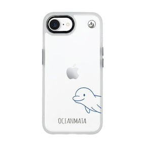 iPhone 16e/17e Case - Dolphin - "Finni" - sustainable